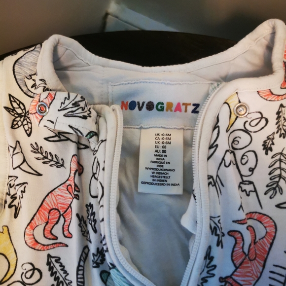 Novogratz 2.5 tog 0-6month Sleep Sack - Picture 4 of 5